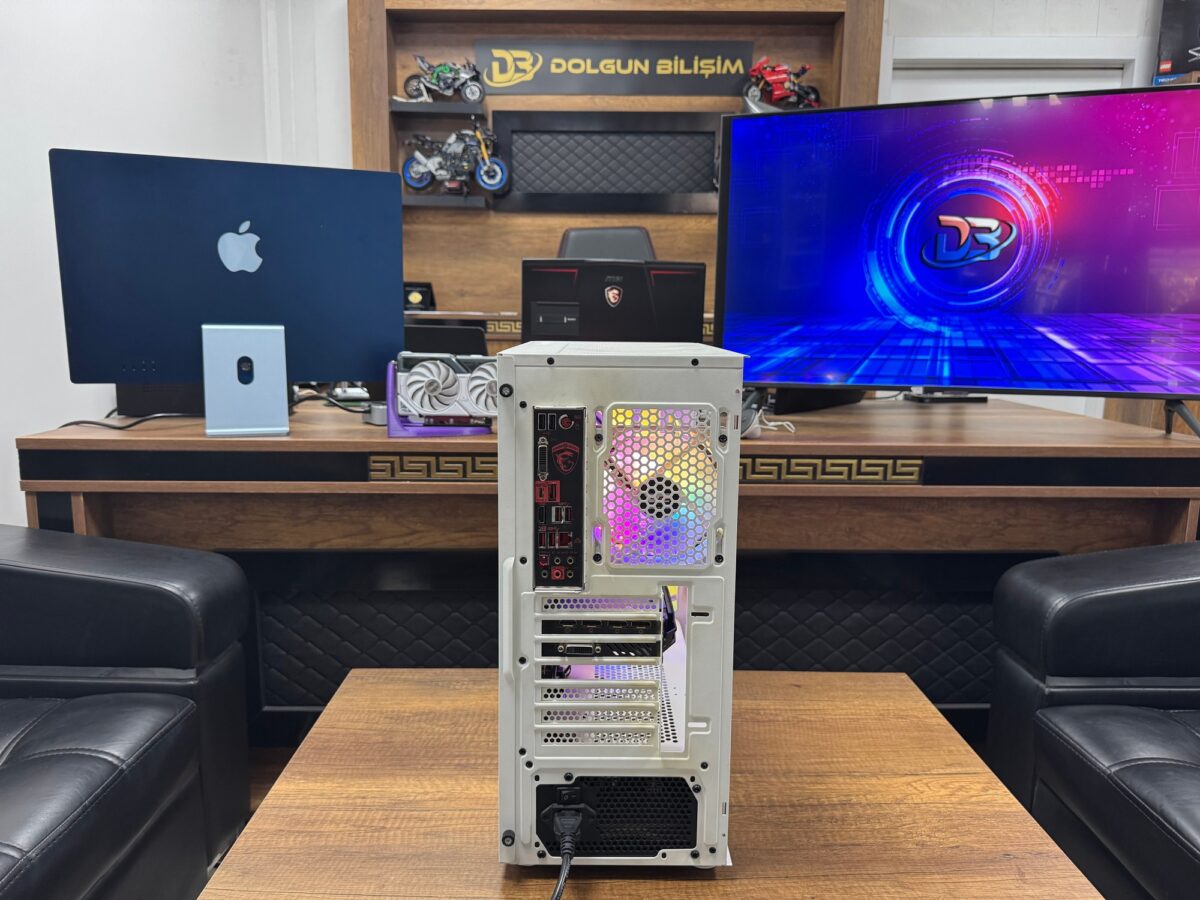 BitFenix i5-7400 16GB RAM 120GB SSD + 500GB HDD RX570 4GB Oyuncu Kasası (İKİNCİ EL) - Görsel 4