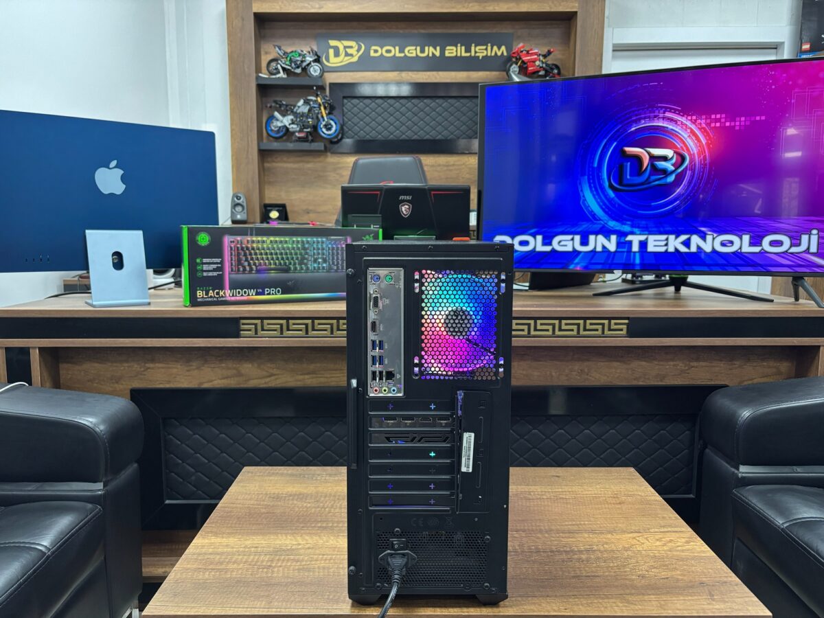 Cooler Master Ryzen 5-3400G 8GB RAM 480GB SSD GTX1650 Super Masaüstü Oyuncu Bilgisayarı (İKİNCİ EL) - Görsel 4