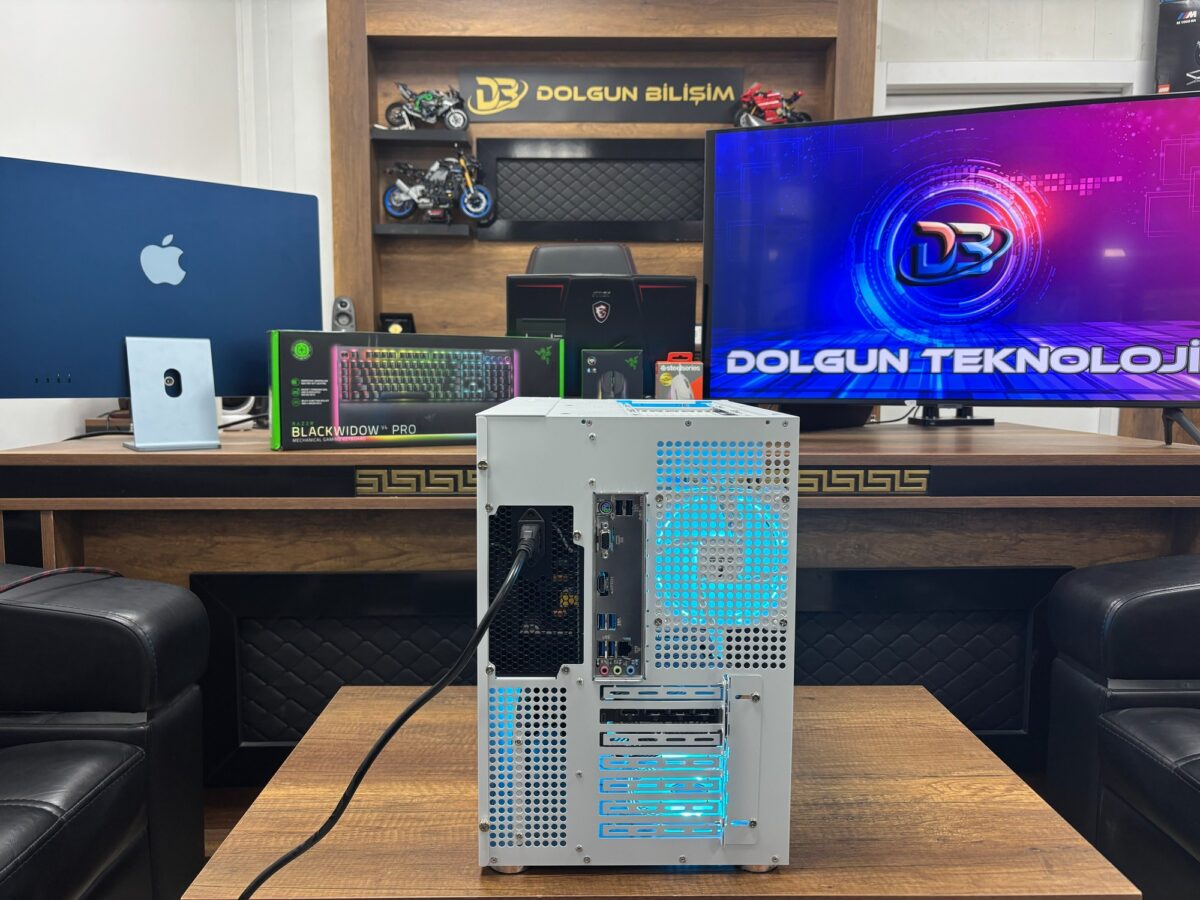 GameMaster Ryzen 7-5700X 32GB 1TB Zotac RTX5060 8 GB Masaüstü Oyuncu Bilgisayarı (İKİNCİ EL) - Görsel 4