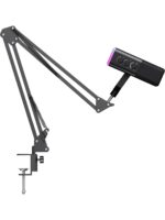 Havit Gamenote GK71 Pro RGB Yayıncı Mikrofonu 24Bit 192kHz Stantlı Siyah Mikrofon - Görsel 5