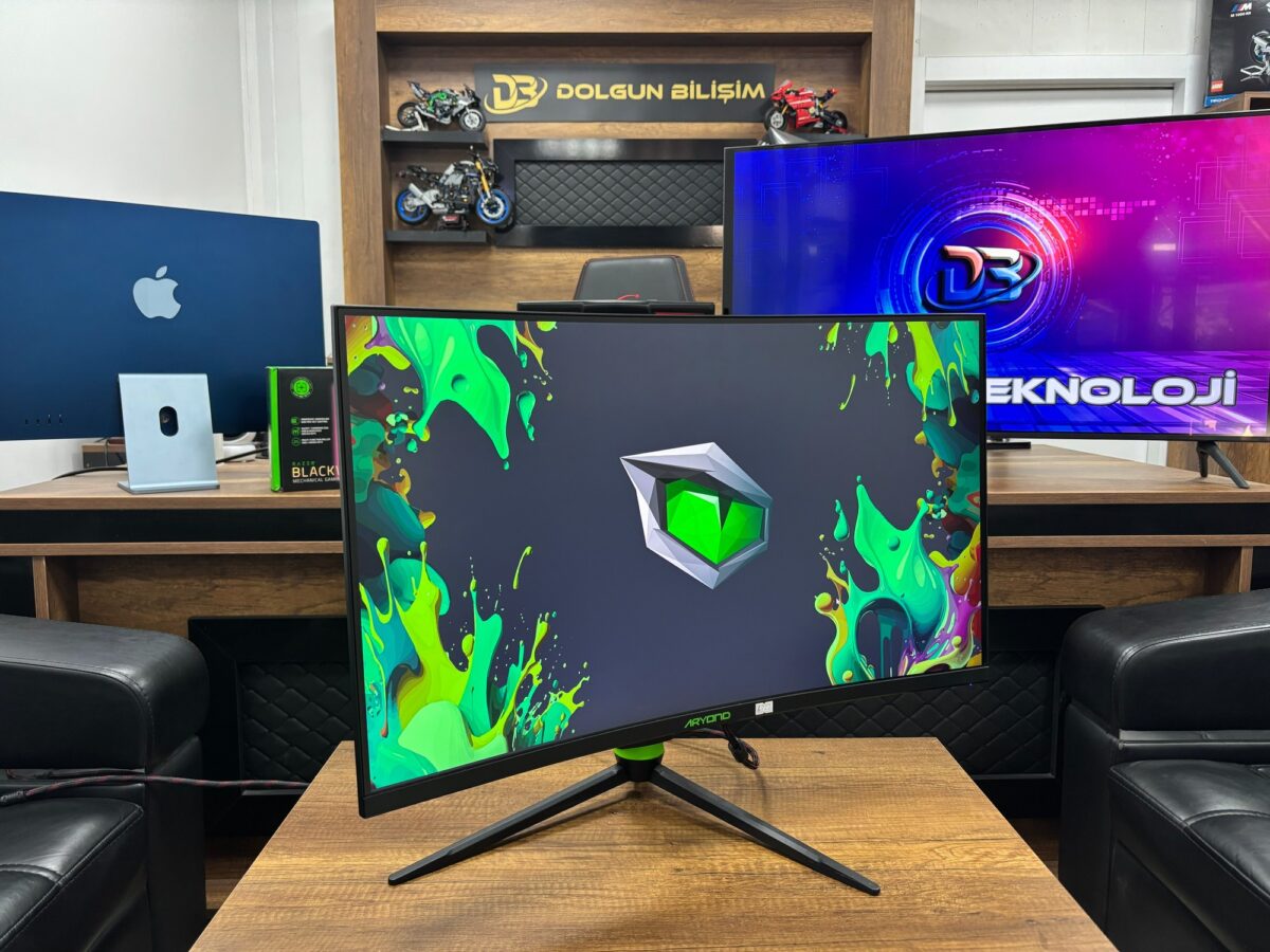 Monster Aryond A32 V1.3 32" 1 ms 2K Curved 165 Hz Oyuncu Monitörü (İKİNCİ EL) - Görsel 2