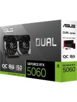 ASUS Dual GeForce RTX 5060 OC 8G DUAL RTX5060 8GB GDDR7 128Bit Ekran Kartı - Görsel 2