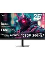 KTC H25T7 24.5" 200Hz 3ms 1920×1080 FHD Fast IPS Flat Oyuncu Monitör