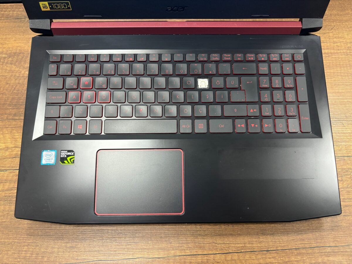 Acer Nitro 5 AN515-51 i7 7700HQ 12GB RAM 120GB SSD 500GB HDD GTX1050 4GB 15.6" Oyuncu Notebook (İKİNCİ EL) - Görsel 2