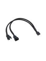 Alfais 5025 Fan Çoklayıcı Y Pwm 4 Pin Splitter Çoklayıcı Switch Kablosu