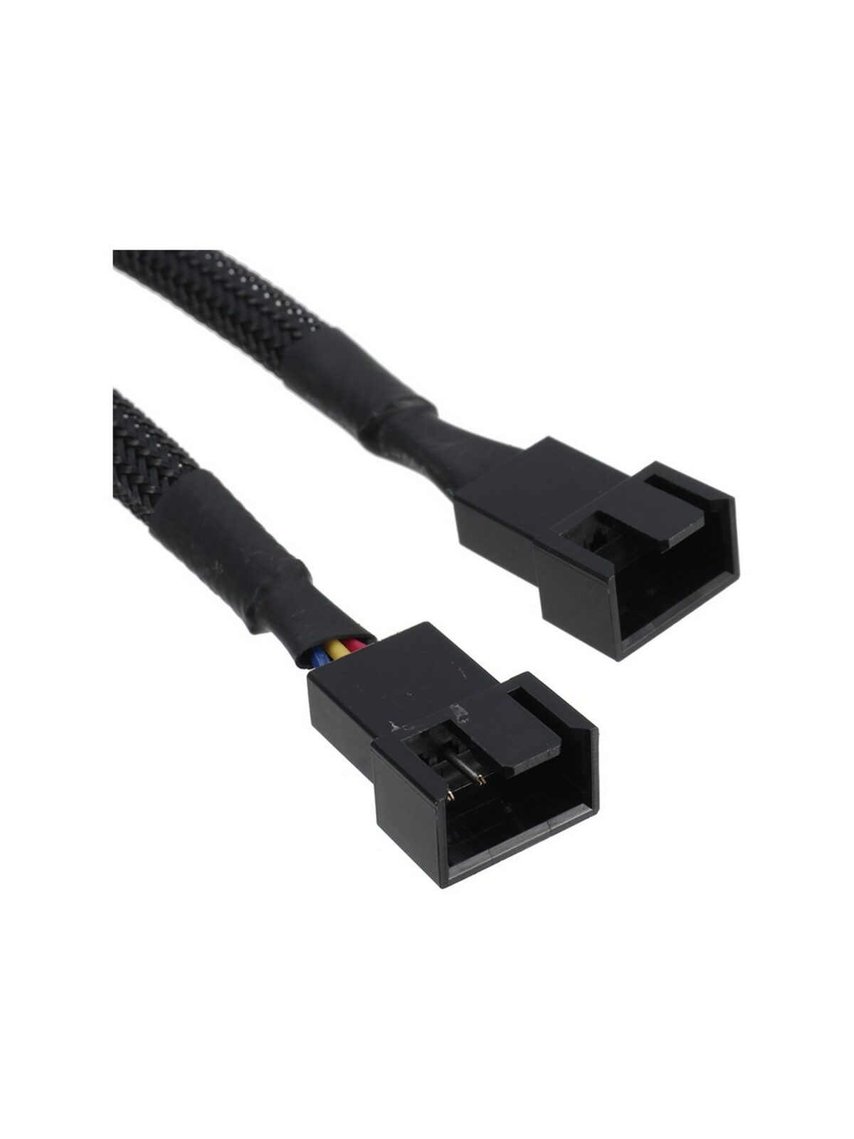Alfais 5025 Fan Çoklayıcı Y Pwm 4 Pin Splitter Çoklayıcı Switch Kablosu - Görsel 2