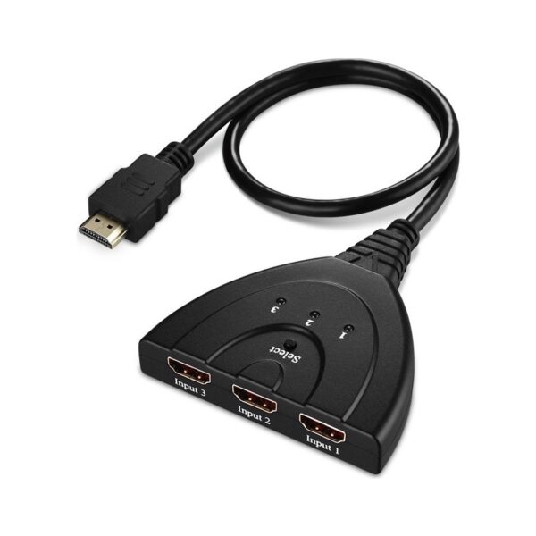 Alfais 4586 3 Port HDMI Çoklayıcı Switch