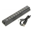 Alfais 4235 10 Port Usb Hub Çoklayıcı Çoğaltıcı Switch