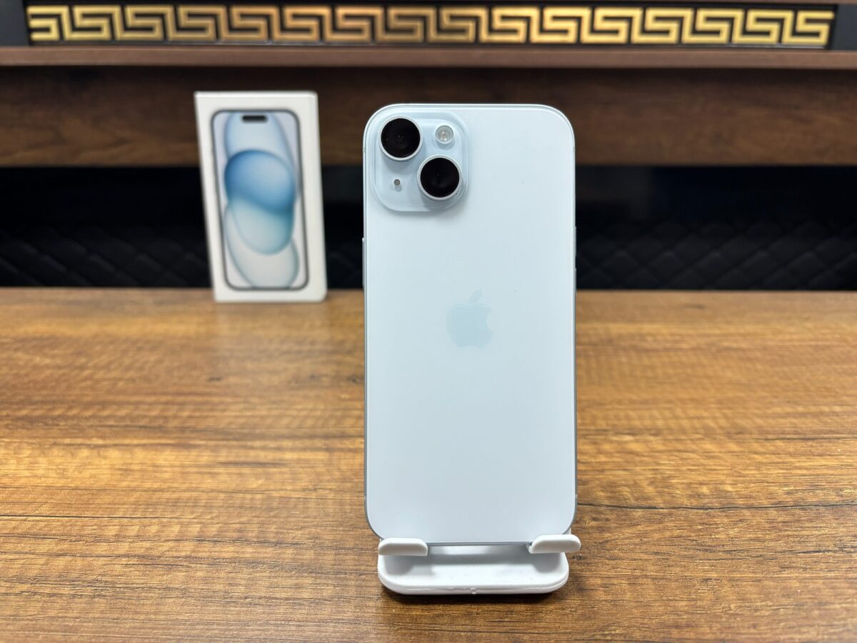 Apple iPhone 15 128GB Mavi Telefon (İKİNCİ EL) - Görsel 2