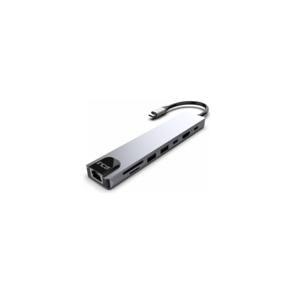 Inca ITPC-7T Type-C Girişli 8 Port 4K Dönüştürücü Hub