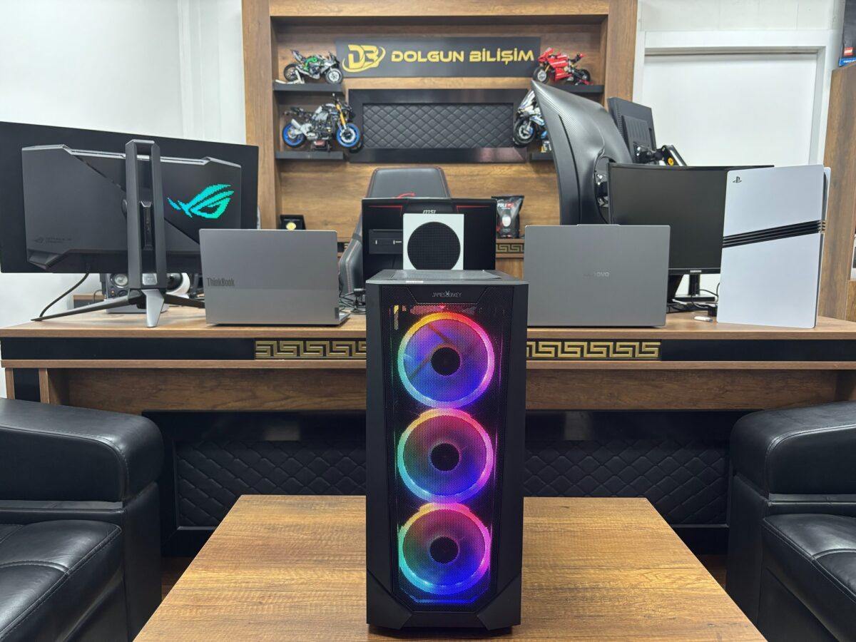 James Donkey AMD Ryzen 7 5700 16GB RAM 500GB SSD RTX5060 8GB Oyuncu Bilgisayarı - Görsel 3