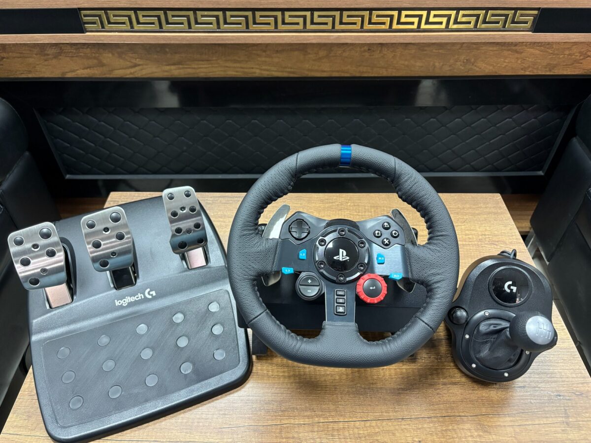 Logitech G29 + Shifter Direksiyon Seti (İKİNCİ EL) - Görsel 5