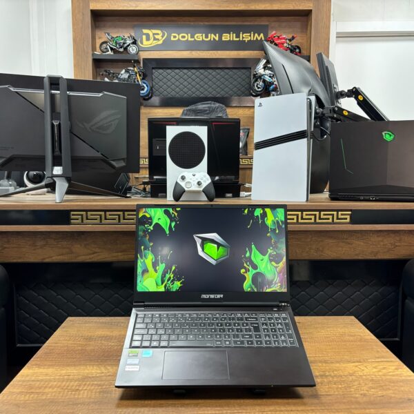 Monster Abra A5 V21.1 i5 12450H 32GB RAM 1TB SSD RTX3050 15.6” FHD Oyuncu Notebook (İKİNCİ EL)