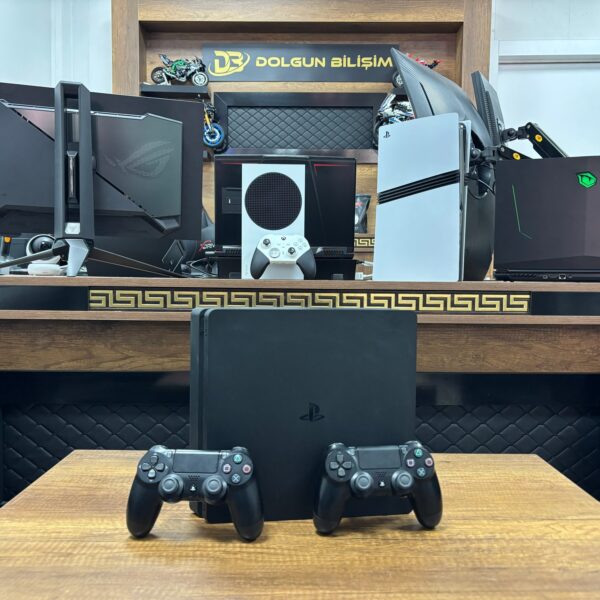 Sony PlayStation 4 Slim 500GB Çift Kol Kırık Oyun Konsolu (İKİNCİ EL)