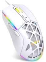 Warp WRP-O12800-W Beyaz RGB Optik Kablolu Oyuncu Mouse - Görsel 2