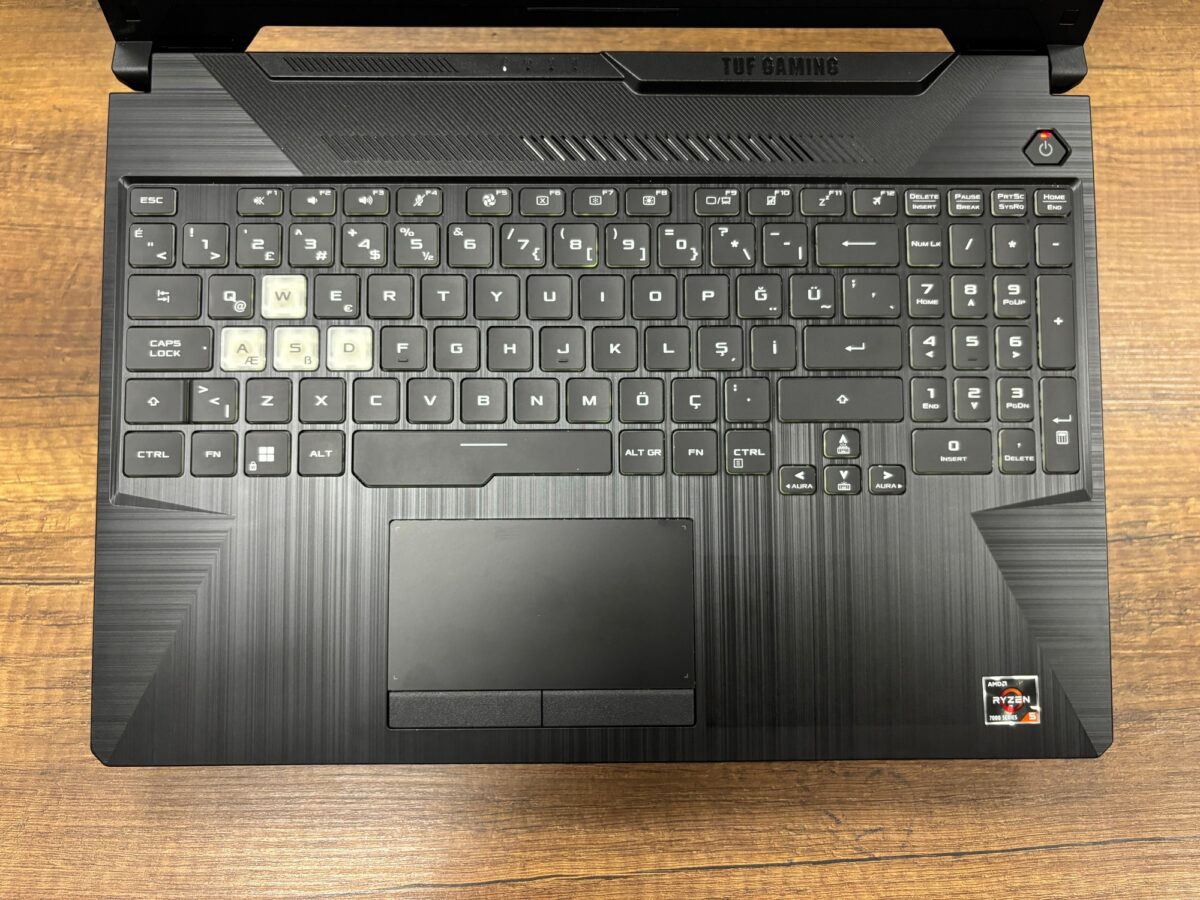 Asus TUF Gaming A15 AMD Ryzen 5 7535HS 8GB 512GB RTX2050 15.6" FHD Dizüstü Bilgisayar (İKİNCİ EL) - Görsel 2