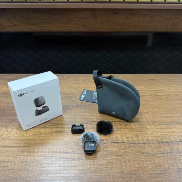 DJI Mic Mini Infinity Black Transmitter Mikrofon (İKİNCİ EL)