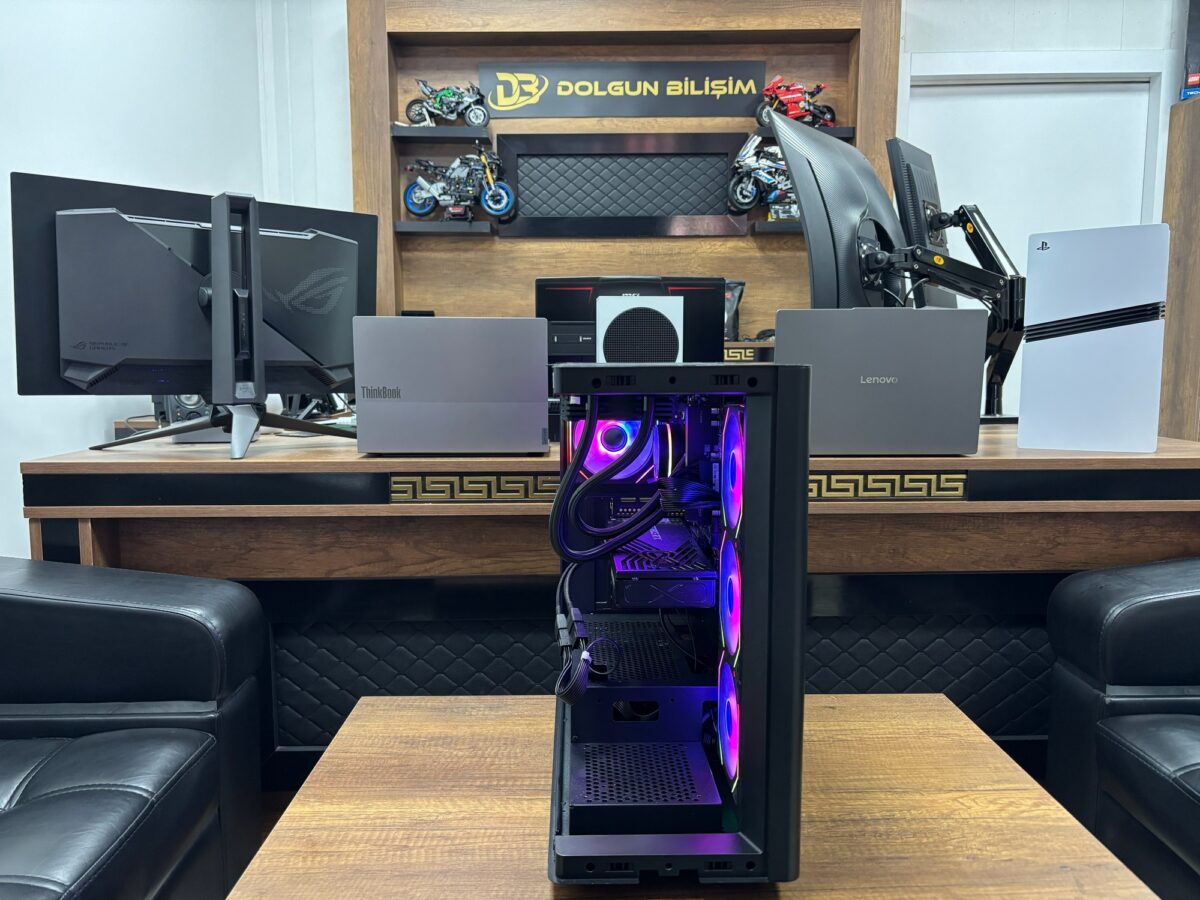 Dolgun Teknoloji 4754 AMD Ryzen 7 7800x3D 32GB 1TB RTX5070 12GB Masaüstü Bilgisayar - Görsel 3