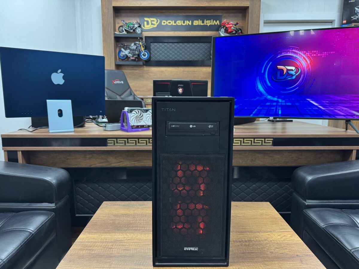 Everest Kasa i5 6500 16GB RAM 240GB SSD 150GB HDD RTX2060 Masaüstü Bilgisayar (İKİNCİ EL) - Görsel 3