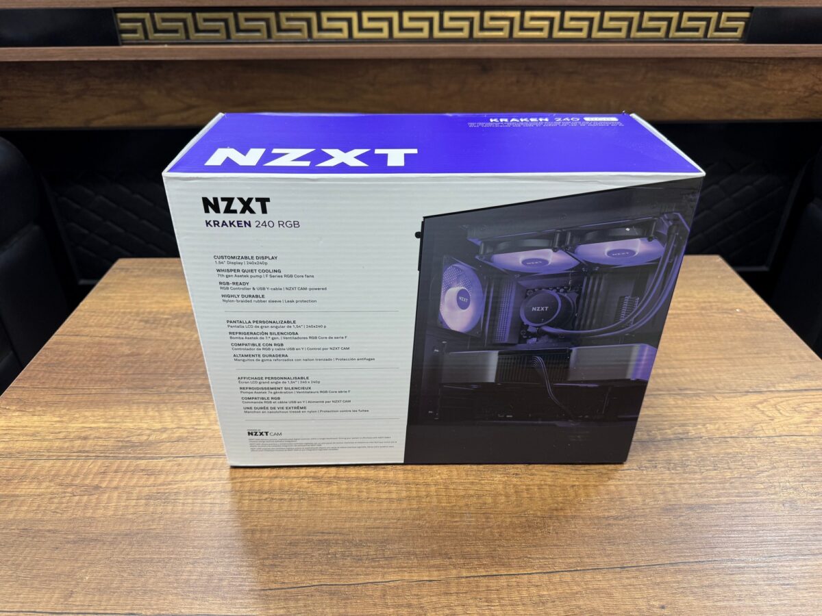 NZXT Kraken 240 RGB 240mm İşlemci Sıvı Soğutucu - Görsel 2