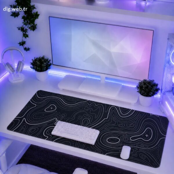 DLG Line Map Mousepad