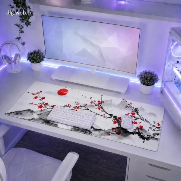 DLG Red Sakura Mousepad