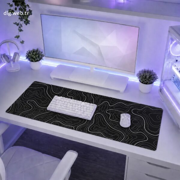 DLG Siyah Kontur Mousepad