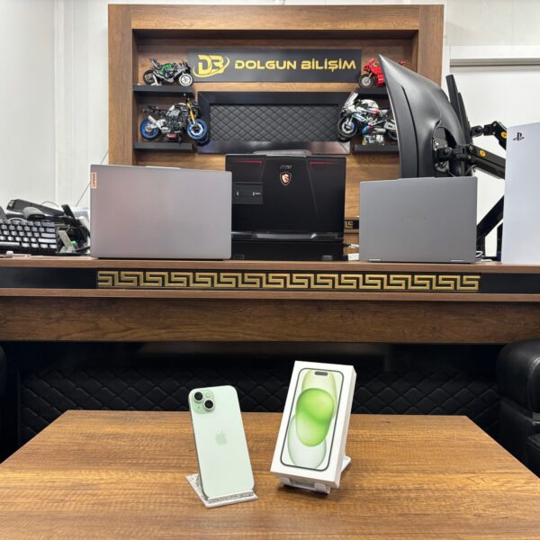 iPhone 15 128 GB Yeşil Telefon (İKİNCİ EL)