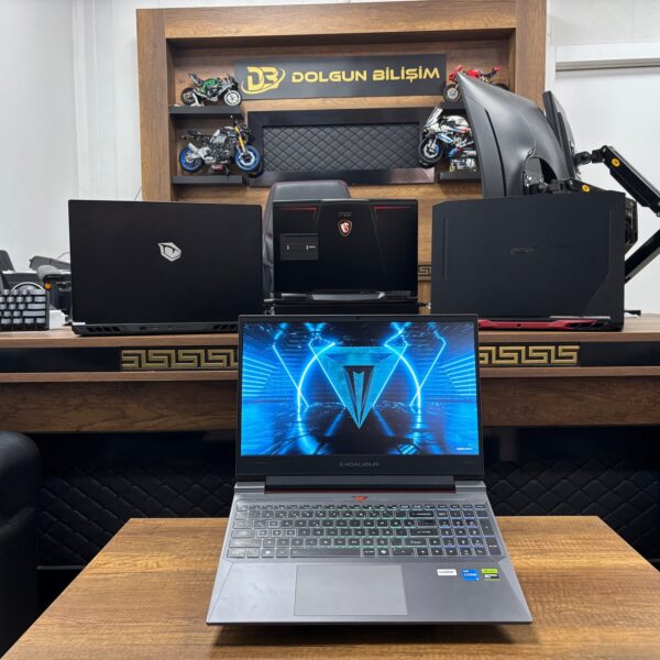 Casper Excalibur G870.1342-BF50X-C i5-13420H 16GB 1TB RTX5050 15.6" FHD 165Hz Gaming Laptop (İKİNCİ EL)