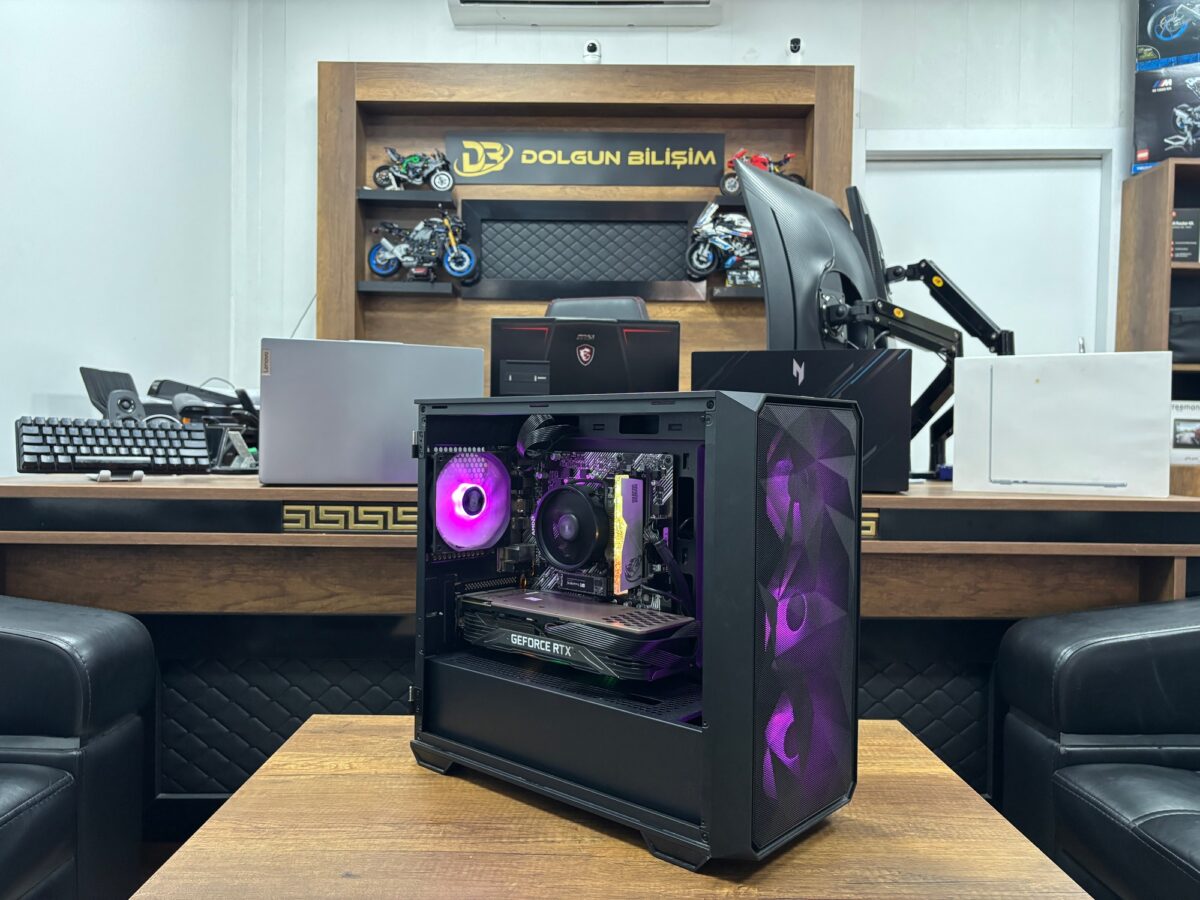 Dragos Kasa AMD Ryzen 7 5700X 16GB RAM 1TB SSD RTX 3080 10GB Oyuncu Kasası (İKİNCİ EL) - Görsel 2
