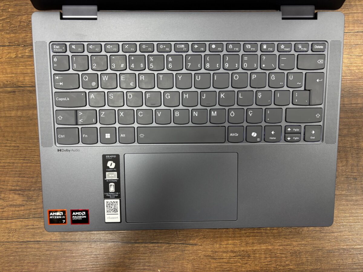 Lenovo IdeaPad 5 14AKP10 Ryzen AI 7 350 16GB 512GB 14" 83KT003CTR Dokunmatik Notebook (İKİNCİ EL)  - Görsel 2