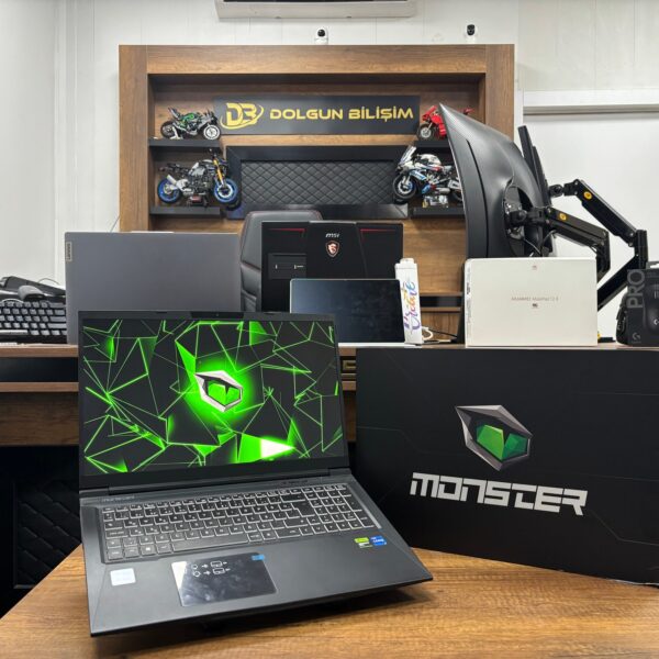 Monster Tulpar T7 V20.6.5 i7-13700H 32 GB 1 TB RTX4060 17.3" Oyuncu Notebook (İKİNCİ EL)