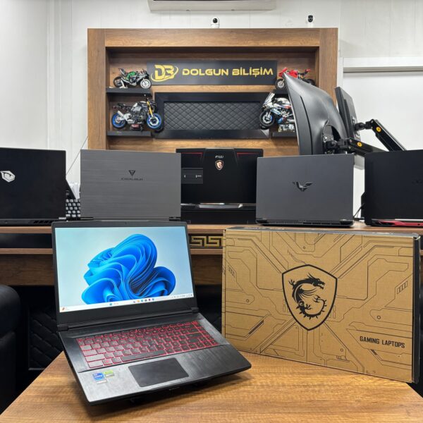 MSI Thin GF63 12VE-099XTR i7-12650H 16GB 512GB FDOS RTX4050 15.6" FHD Gaming Notebook (İKİNCİ EL)