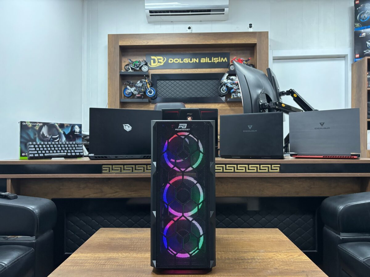 PowerBoost AMD Ryzen 5 4600 16GB RAM 256GB SSD RX6500XT 4GB Oyuncu Bilgisayarı (İKİNCİ EL) - Görsel 3
