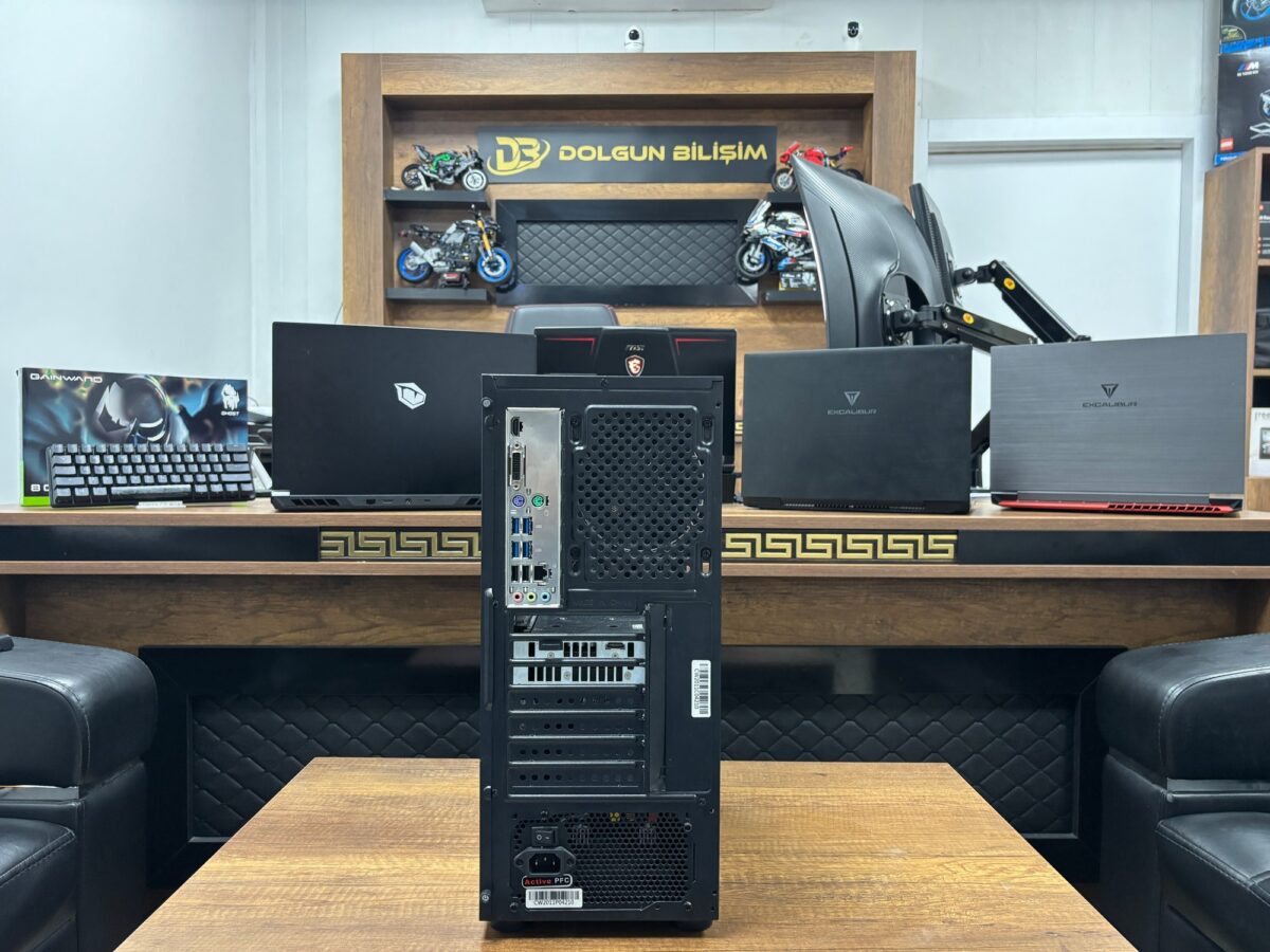 PowerBoost AMD Ryzen 5 4600 16GB RAM 256GB SSD RX6500XT 4GB Oyuncu Bilgisayarı (İKİNCİ EL) - Görsel 4