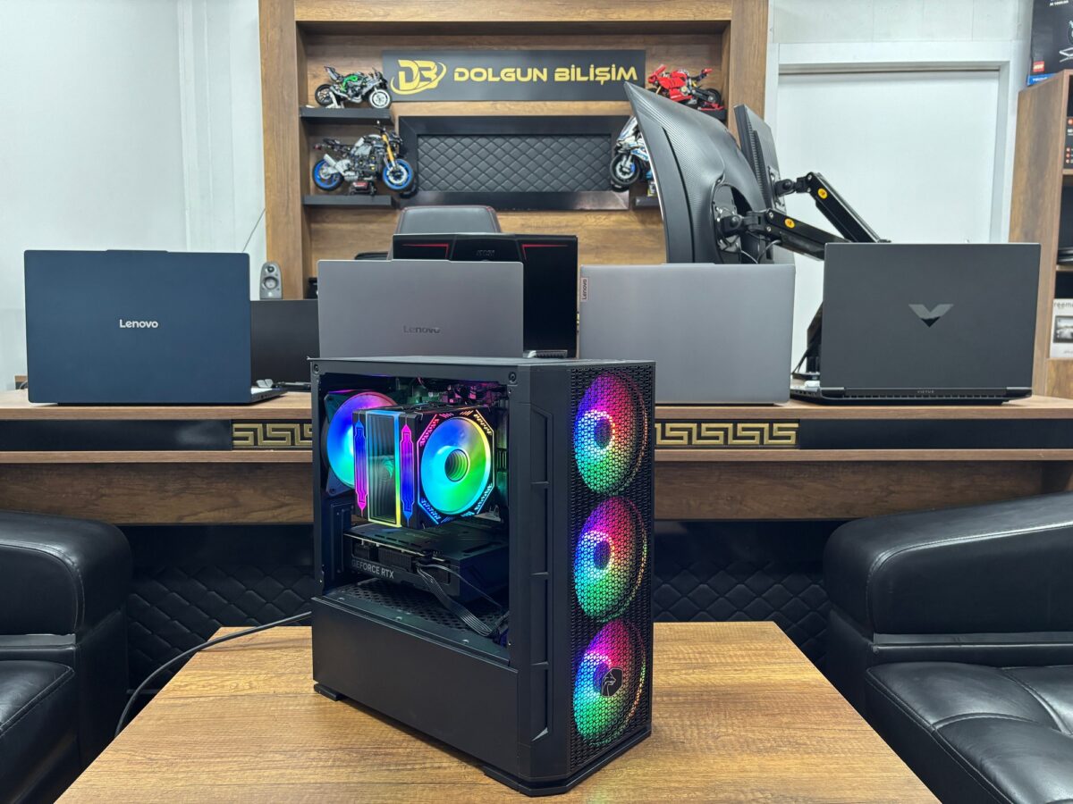 Kasa RTX4060Ti 8GB AMD Ryzen 5 7600X 32GB RAM 256GB SSD Oyuncu Kasası (İKİNCİ EL) - Görsel 2
