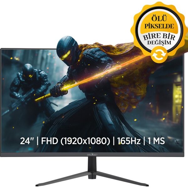 James Donkey Rion R10 24" FHD 165Hz 1ms VA Curved Monitör (Sıfır Ölü Piksel Garantili)