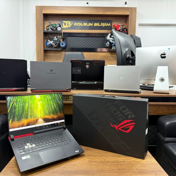 Asus Rog Strix G513 Ryzen 7 4800H 16GB 512GB GTX1650 4GB Gaming Notebook (İKİNCİ EL)