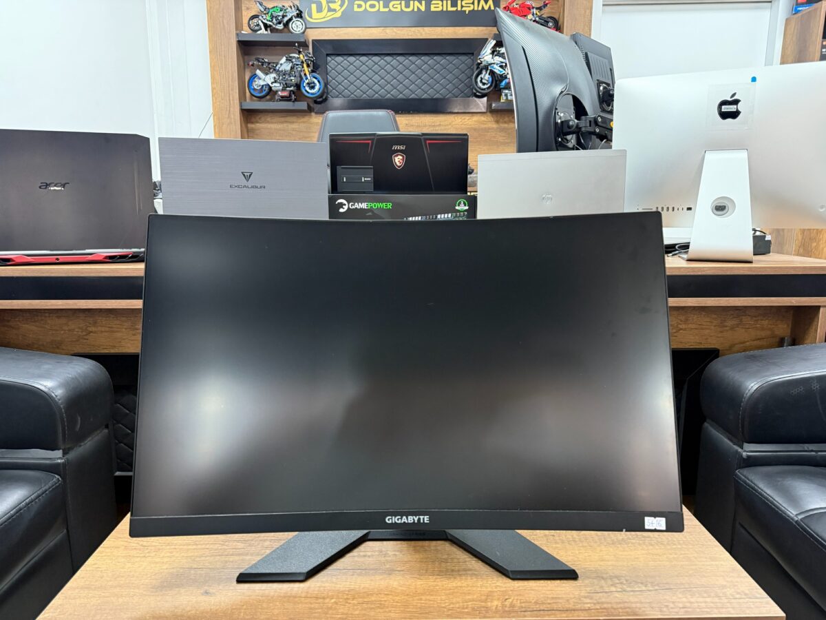 Gigabyte G27FC 27" 1ms Full HD Curved 165Hz Oyuncu Monitörü (İKİNCİ EL) - Görsel 2