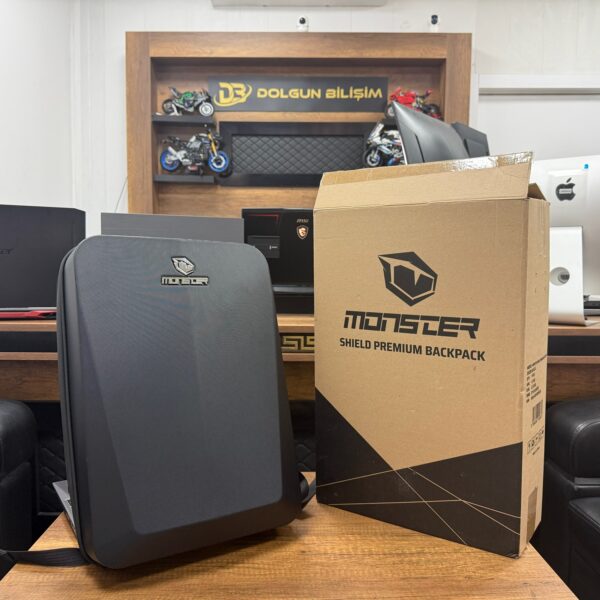 Monster Shield Premium Sırt Çantası (Kutu Açık Sıfır)