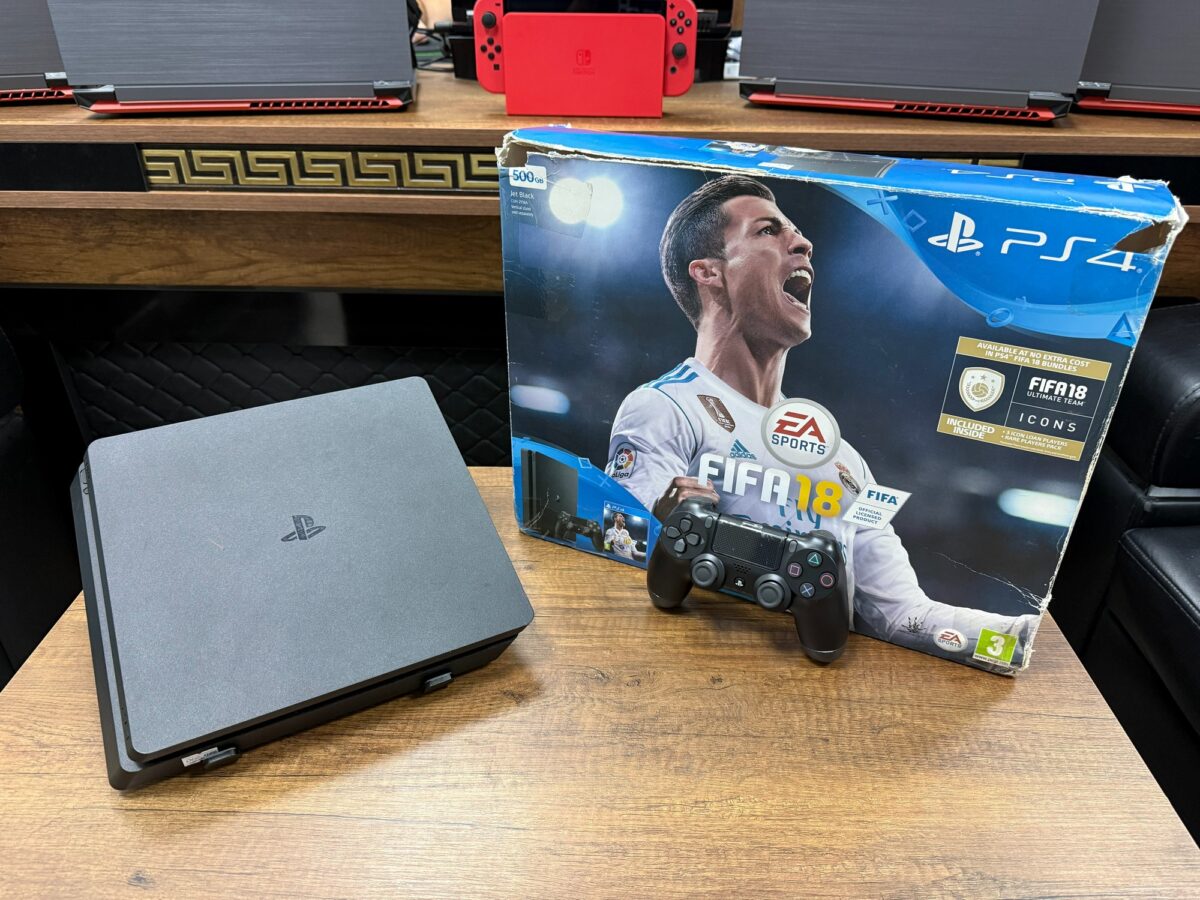 Sony PlayStation 4 Slim 500 GB Tek Kol Oyun Konsolu CUH-2116A (İKİNCİ EL) - Görsel 2
