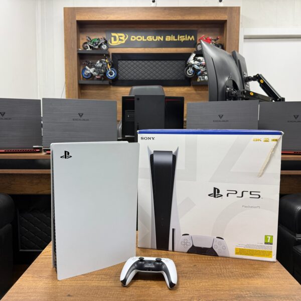 Sony PlayStation 5 Fat Kasa CD'li Tek Kol CFI-1216A Oyun Konsolu (İKİNCİ EL)