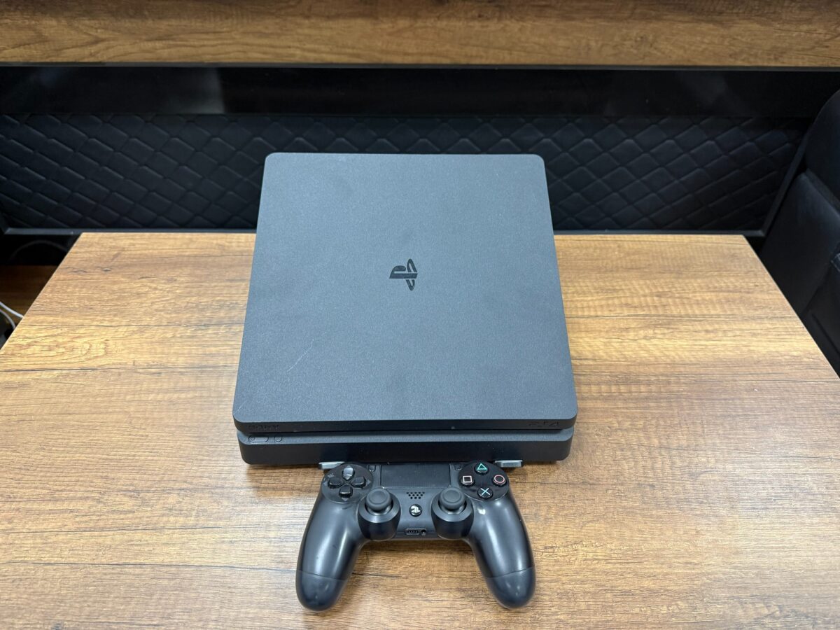 Sony PlayStation 4 Slim 500GB CUH-2216A Tek Kol Oyun Konsolu (İKİNCİ EL) - Görsel 2