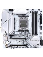 Colorful BATTLE-AX B650M-WHITE Wi-Fi V15 AMD AM5 DDR5 Micro ATX Anakart - Görsel 3