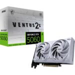 MSI VGA GeForce RTX5060 8GB Ventus 2X OC 128Bit Beyaz Ekran Kartı