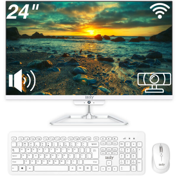 Izoly B502 I5-3470 16GB RAM 256GB SSD 24" All In One Bilgisayar Beyaz