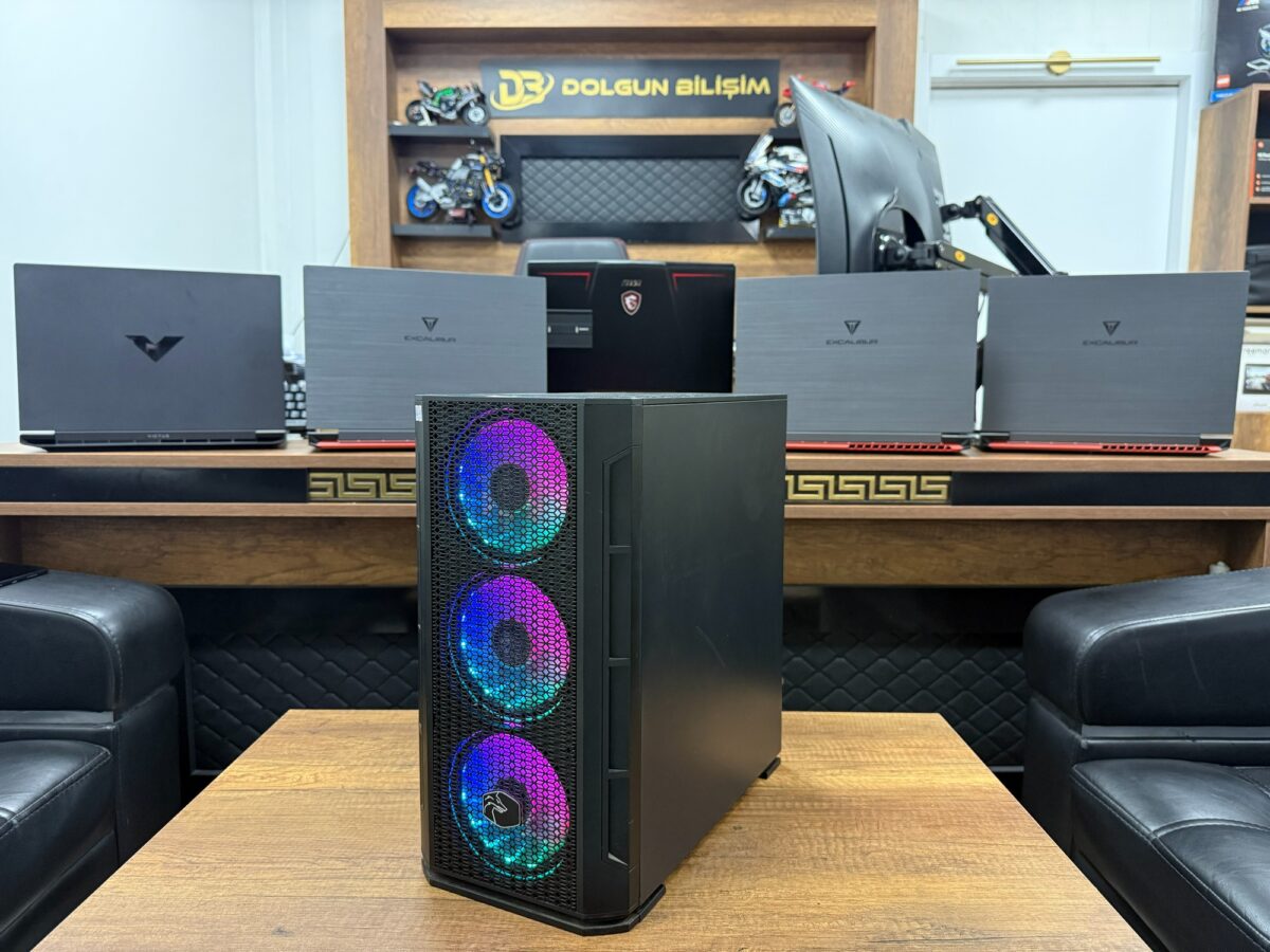 Dolgun Teknoloji Intel Core İ3-9100f 16GB RAM 240GB SSD GTX1060 Oyuncu Kasası (İKİNCİ EL) - Görsel 4