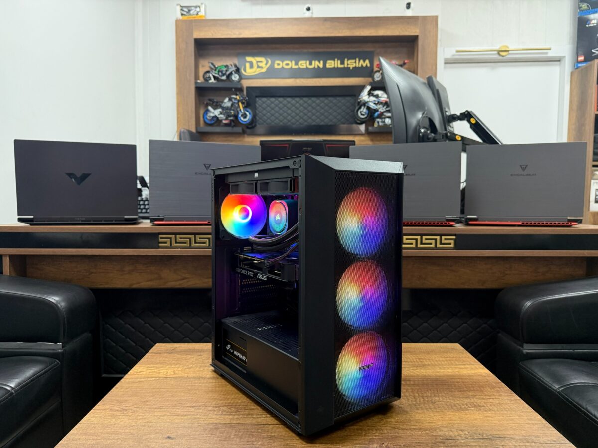FSP Kasa İ5-14400F 16GB RAM 1TB SSD RTX5060 8GB Oyuncu Kasası (İKİNCİ EL) - Görsel 2