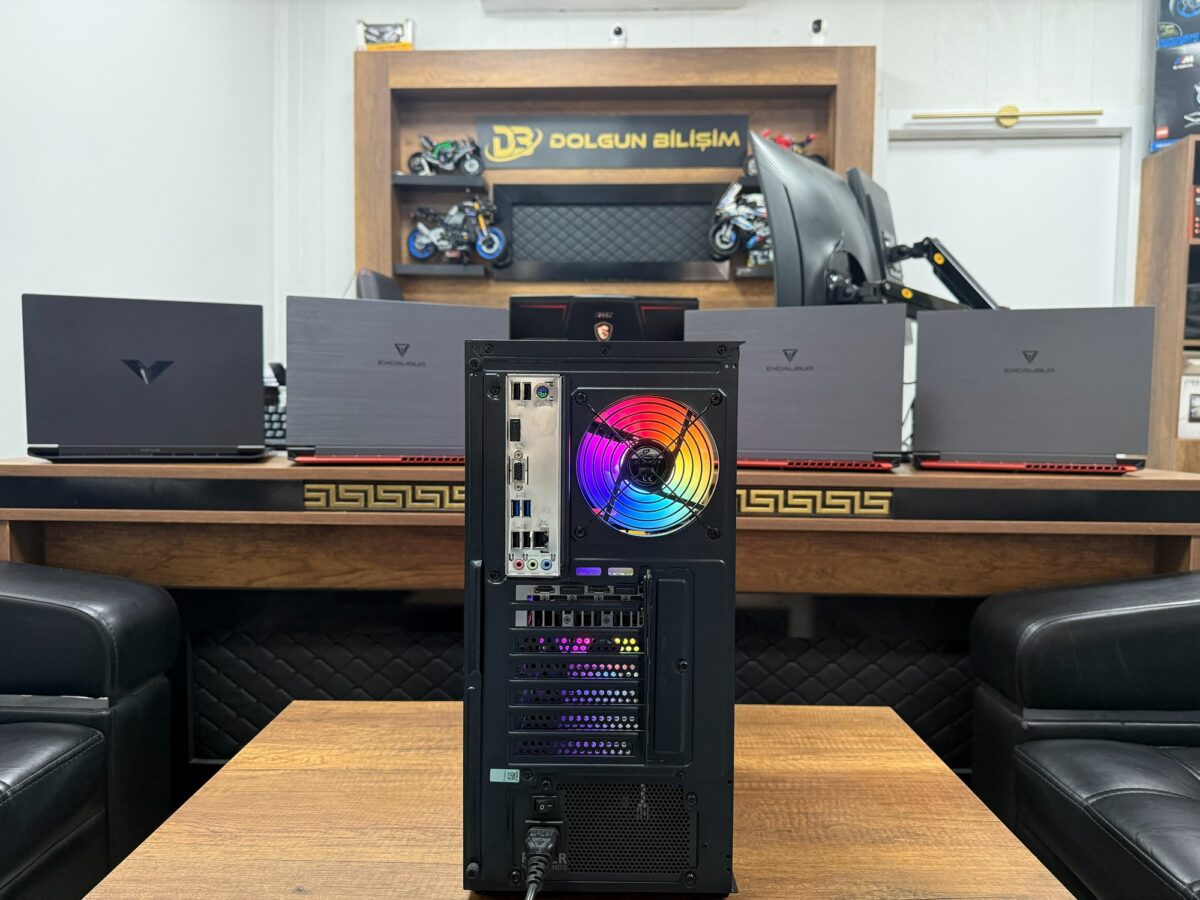 FSP Kasa İ5-14400F 16GB RAM 1TB SSD RTX5060 8GB Oyuncu Kasası (İKİNCİ EL) - Görsel 5