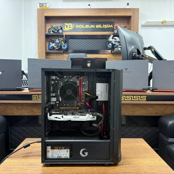 GameGaraj Ryzen 3 1300X 16GB RAM 240GB SSD GTX1060 Gaming Kasa (İKİNCİ EL)